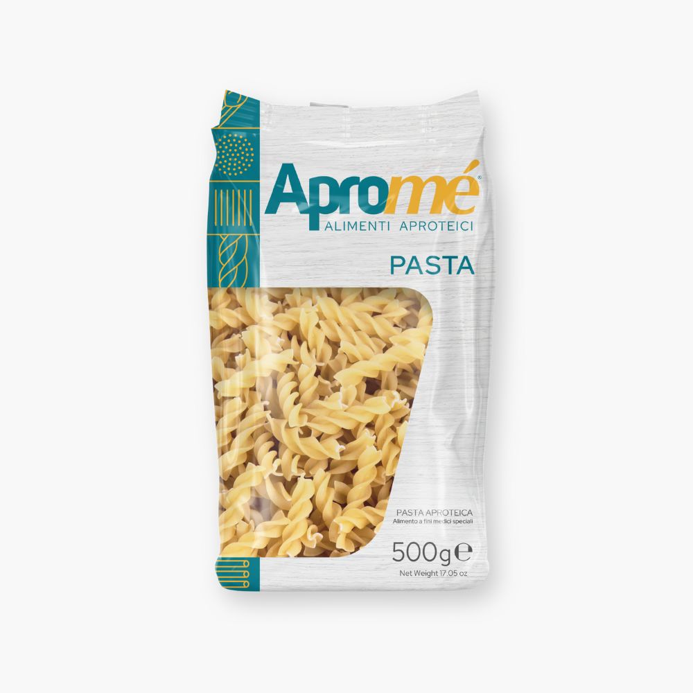 Lavprotein fusilli fra Apromé