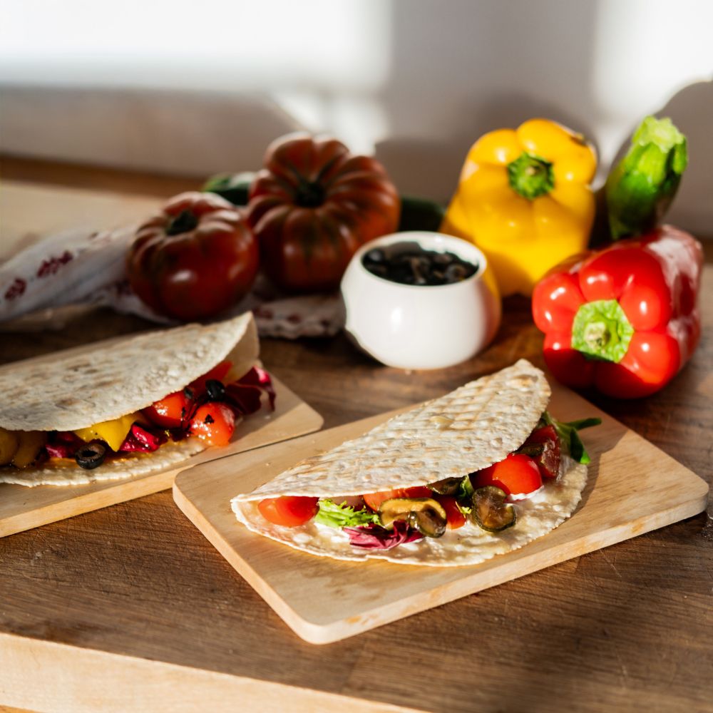 Wraps fra Apromé med mindre protein