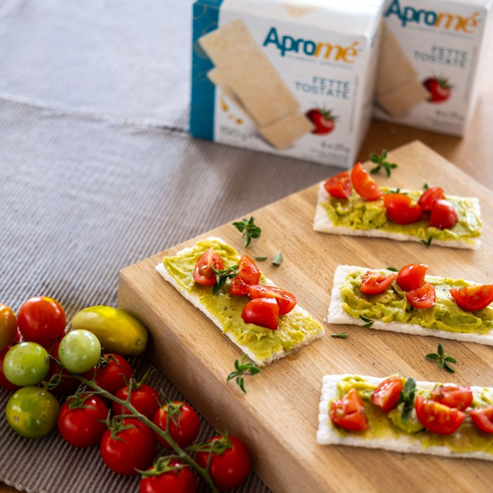 Fette Tostate – sprøde skiver med mindre protein