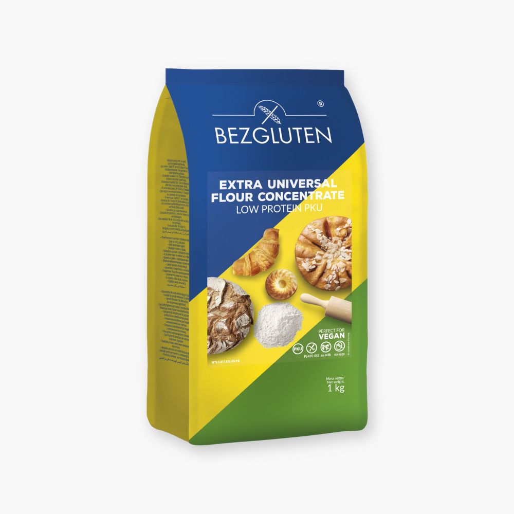 Universalmel med mindre protein (1 kg)