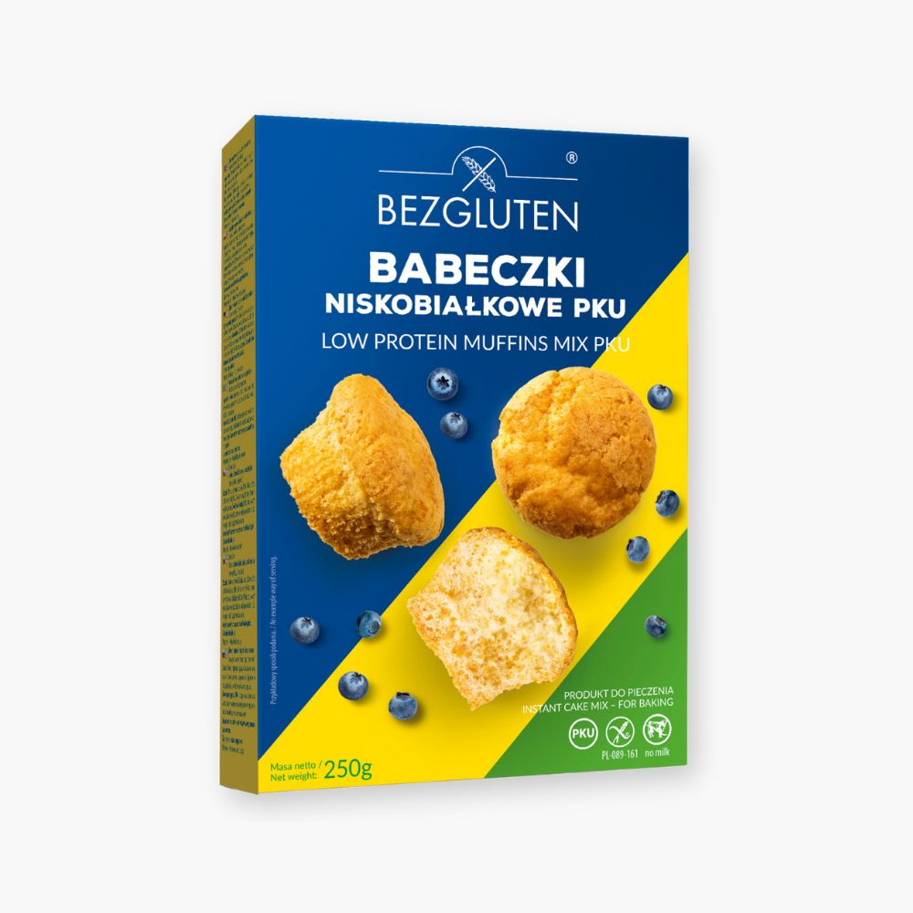 Lavprotein muffinmix