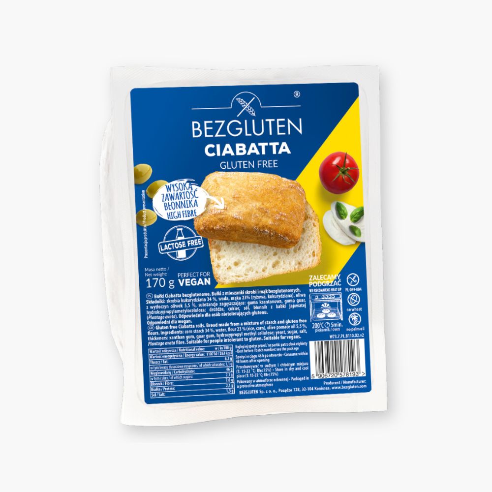 Glutenfrie ciabattaboller