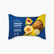 Glutenfri muffin med abrikosfyld