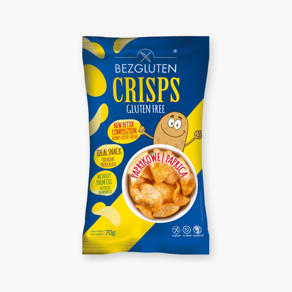 Chips med paprika fra Bezgluten