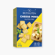 Glutenfri minikiks med ostesmag