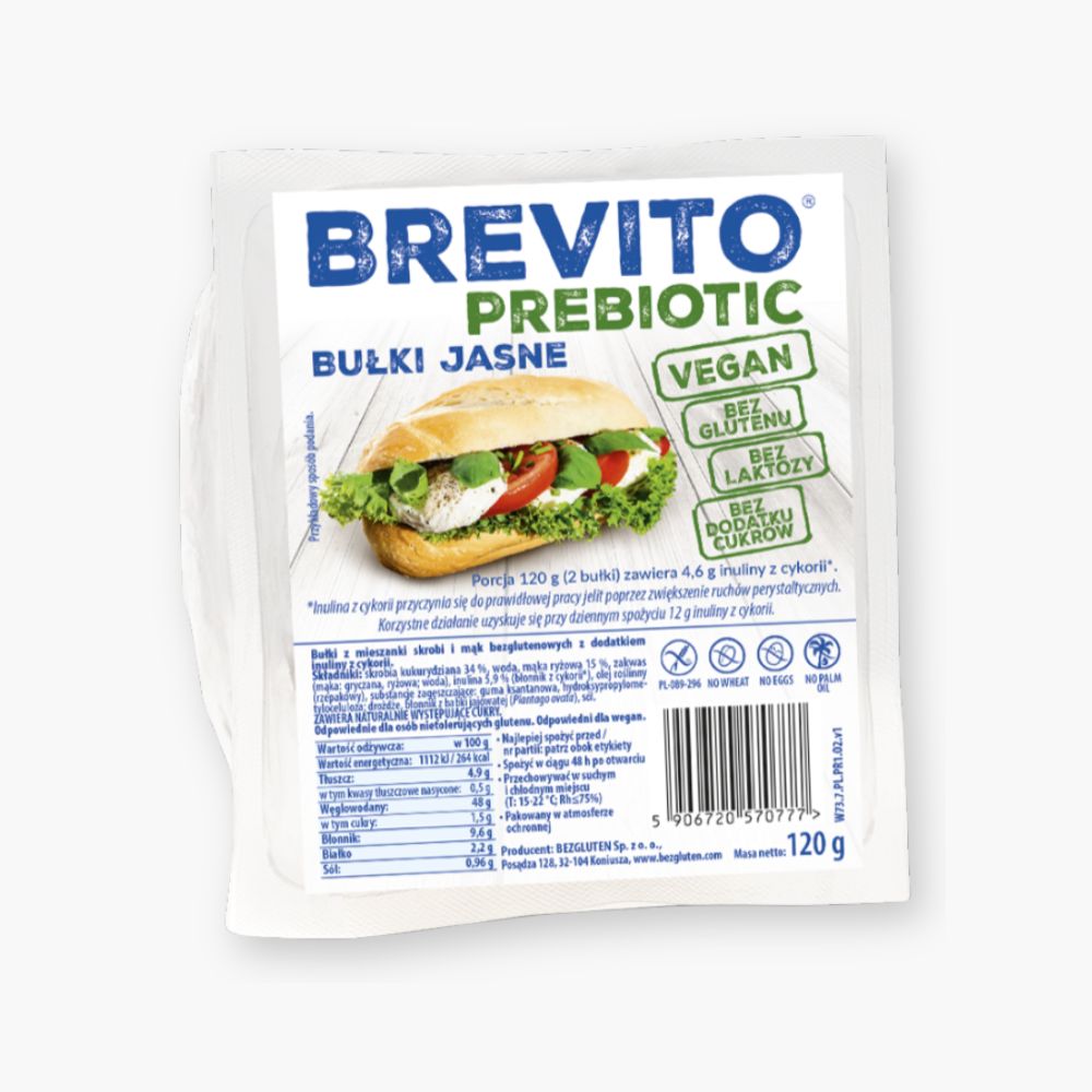 Glutenfri sandwichboller med cikoriefibre