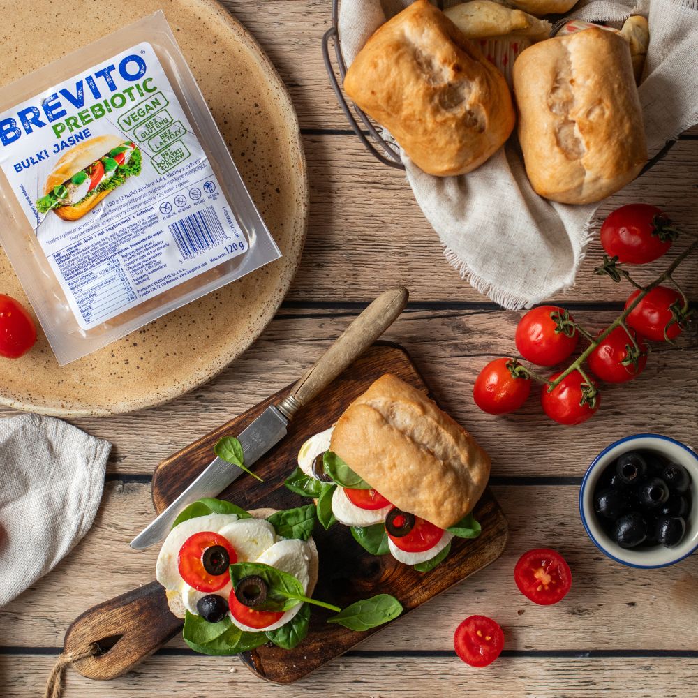 Glutenfri sandwichboller med cikoriefibre