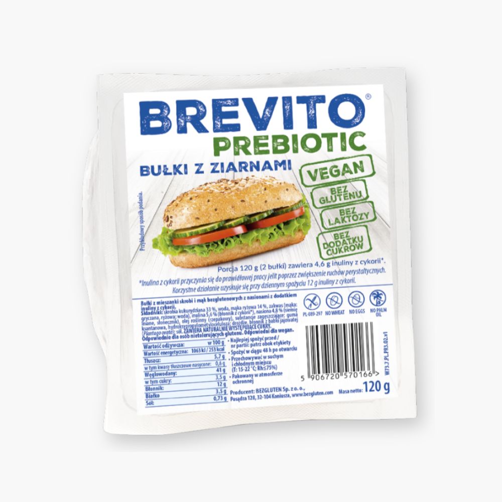 Glutenfri multikerneboller med cikoriefibre