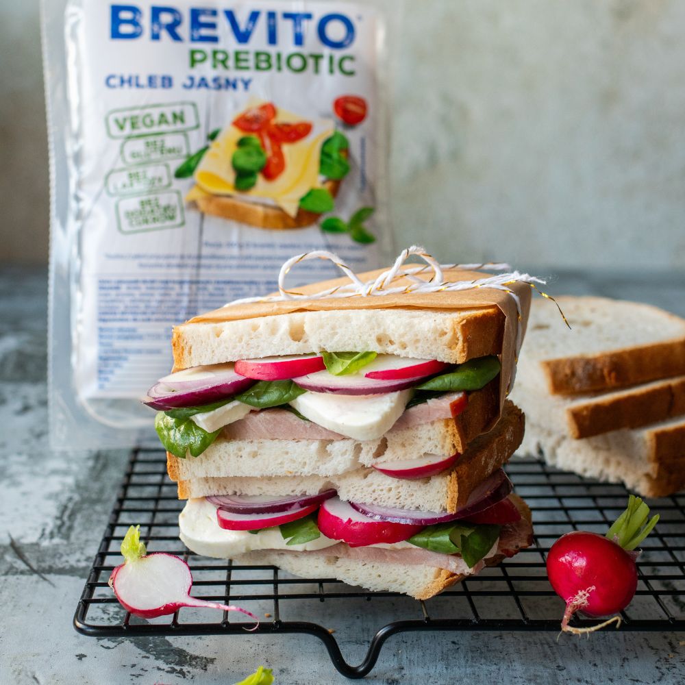 Glutenfri lyst brød med cikoriefibre