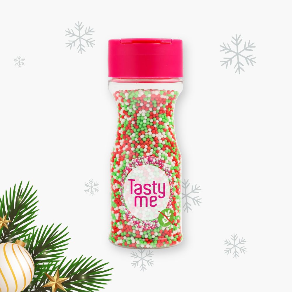 Glutenfri krymmel - julefarver