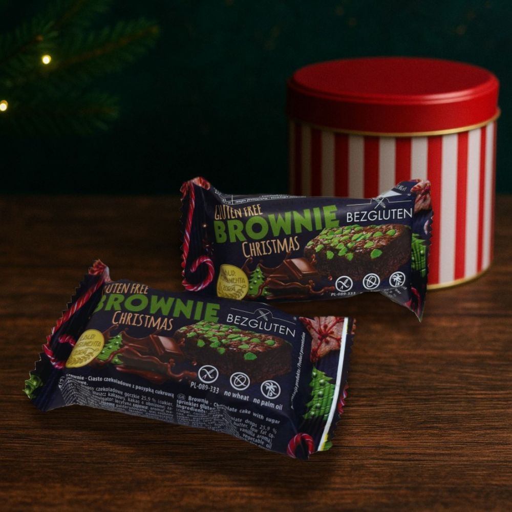 Glutenfri brownie - christmas edition