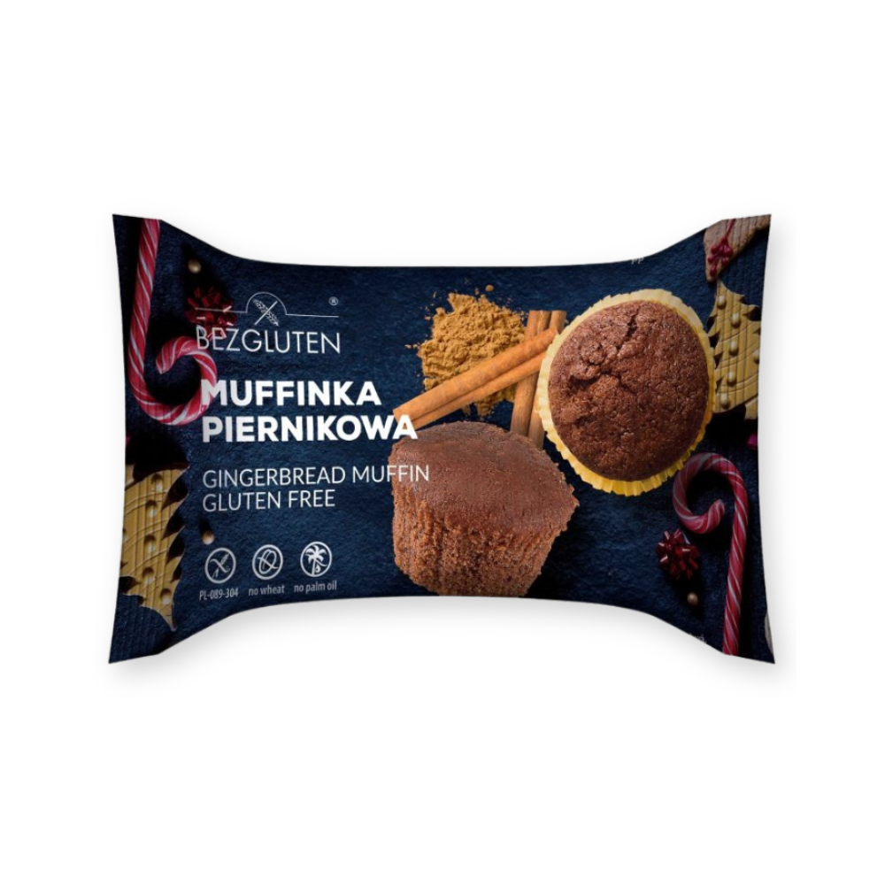 Glutenfri peberkagemuffin med frugtmarmelade