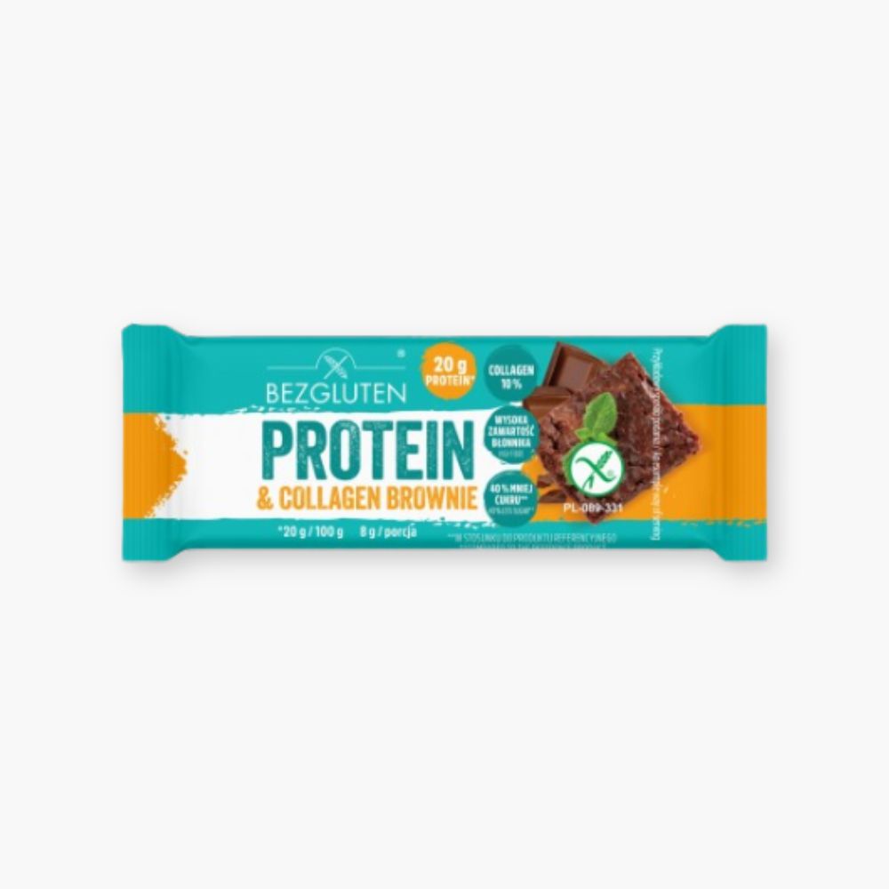 Glutenfri proteinbrownie fra Bezgluten