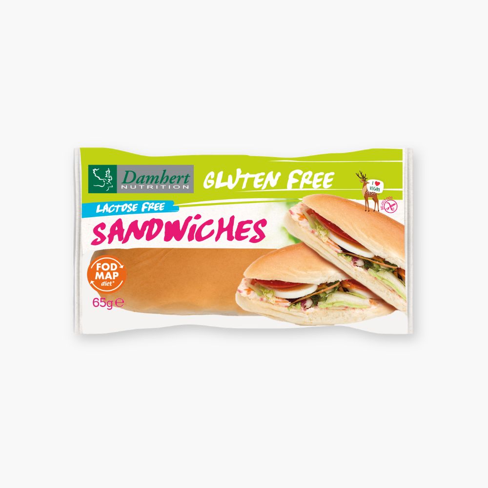 Glutenfri sandwichbrød fra Damhert