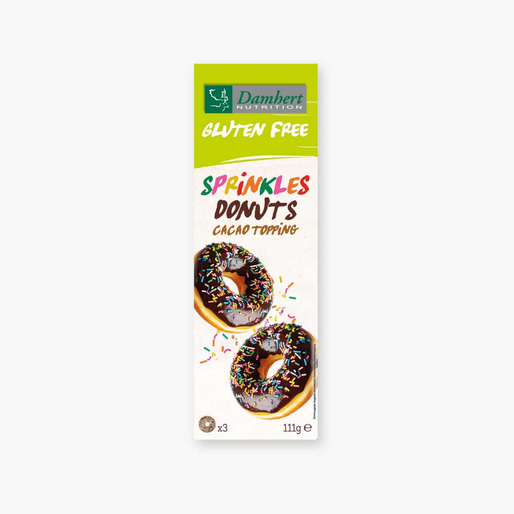 Glutenfrie minidonuts fra Damhert