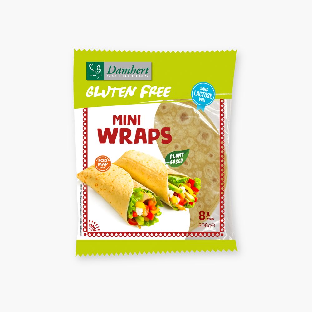 Glutenfri miniwraps fra Damhert