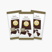 Mørk chokolade mini (3 stk.)