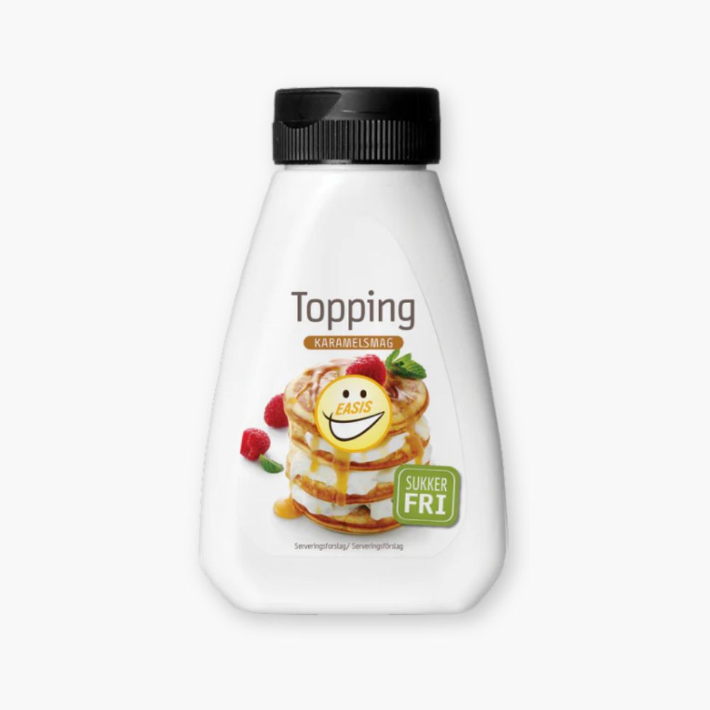 Sukkerfri karameltopping fra EASIS