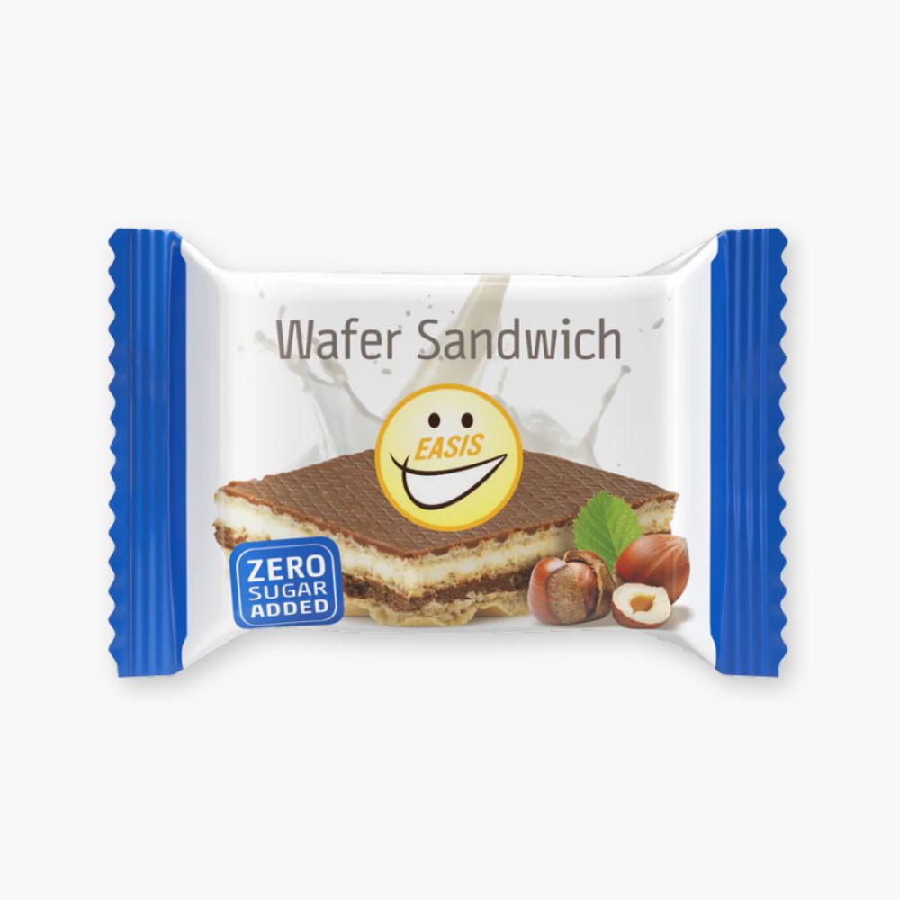 Vaffelsandwich uden tilsat sukker (3 stk.)