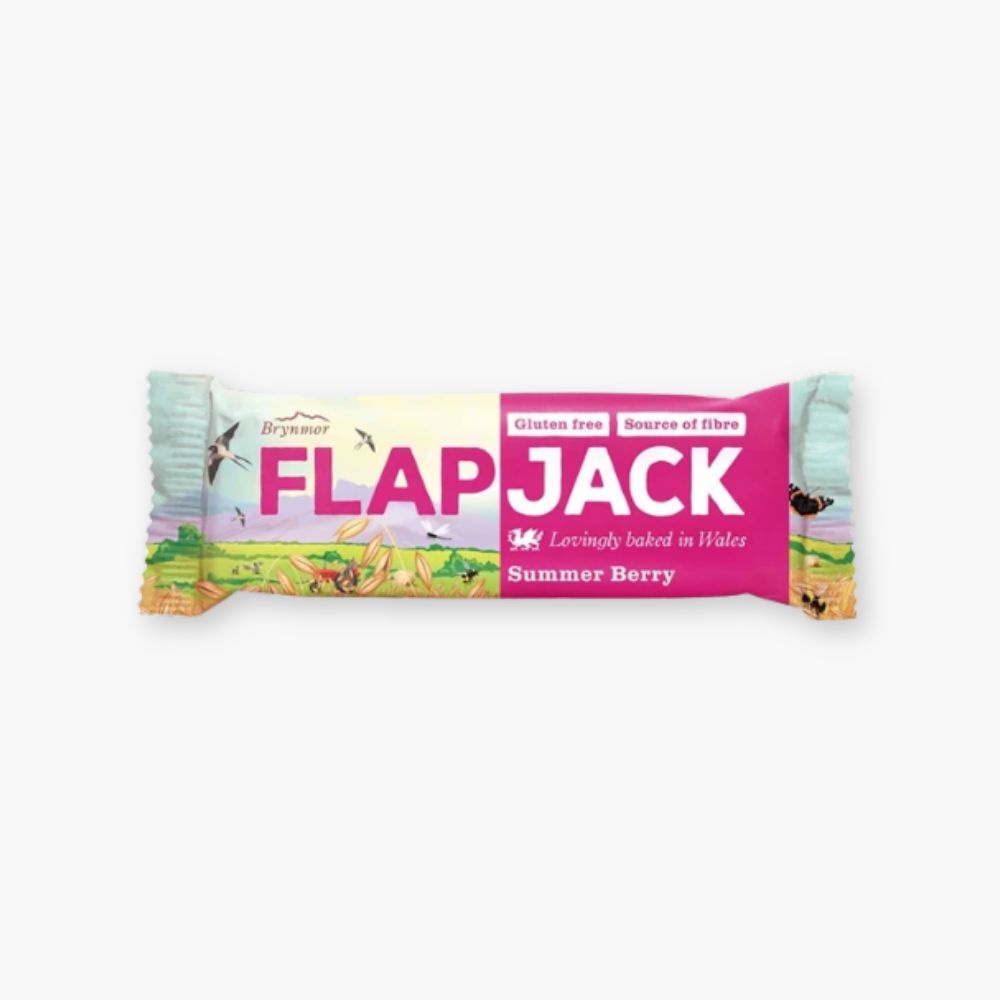 Havrebar med hindbær og jordbær