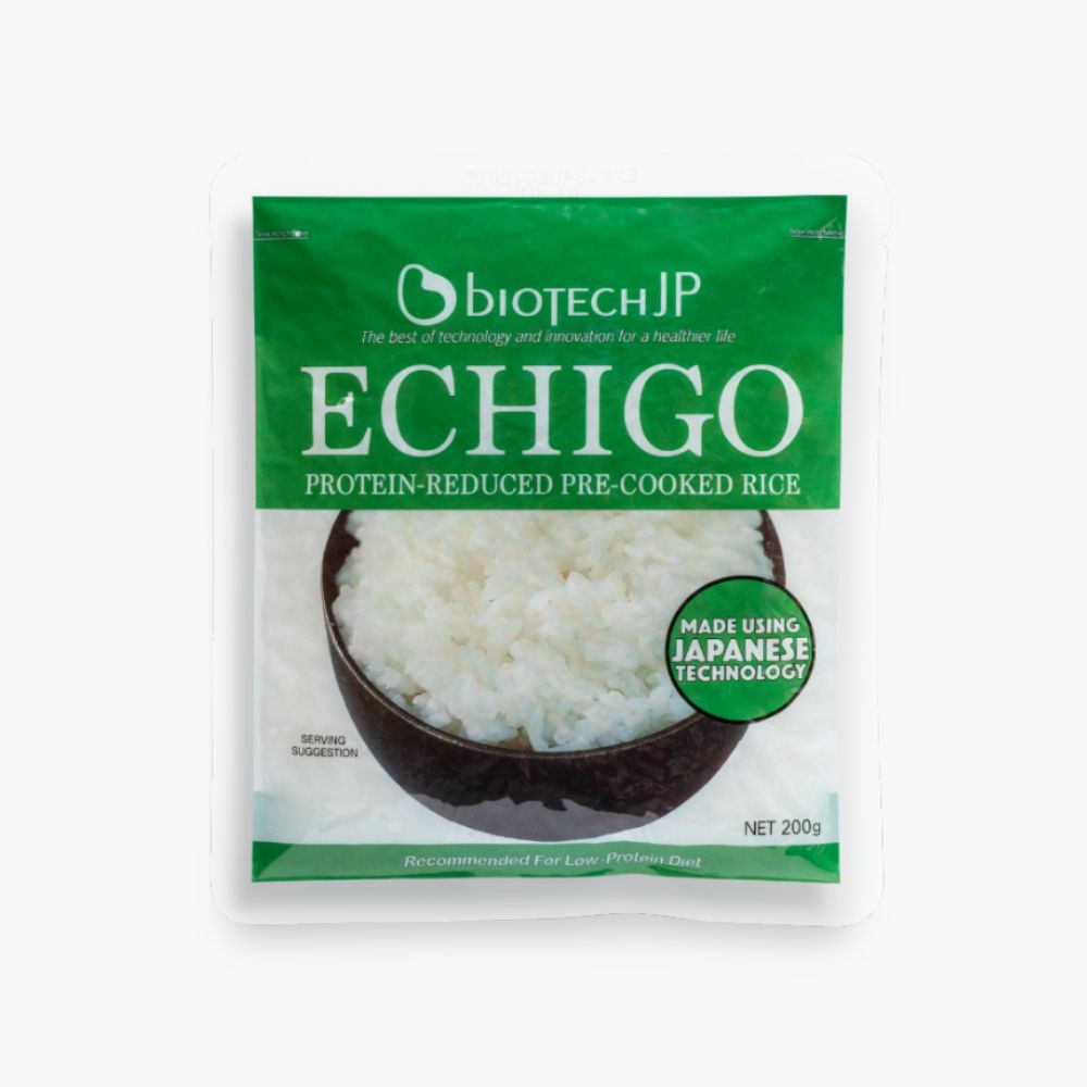 Forkogte ris med mindre protein (200g)