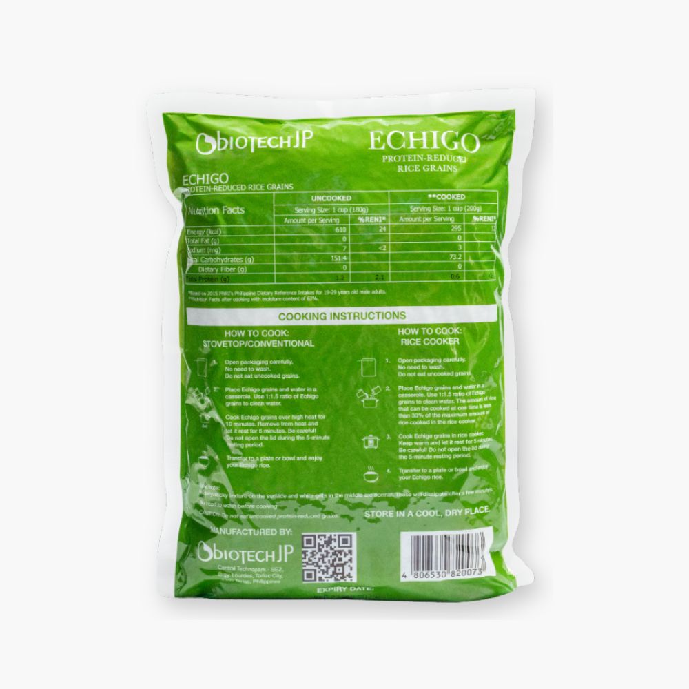 Ris med mindre protein (1.000 g)