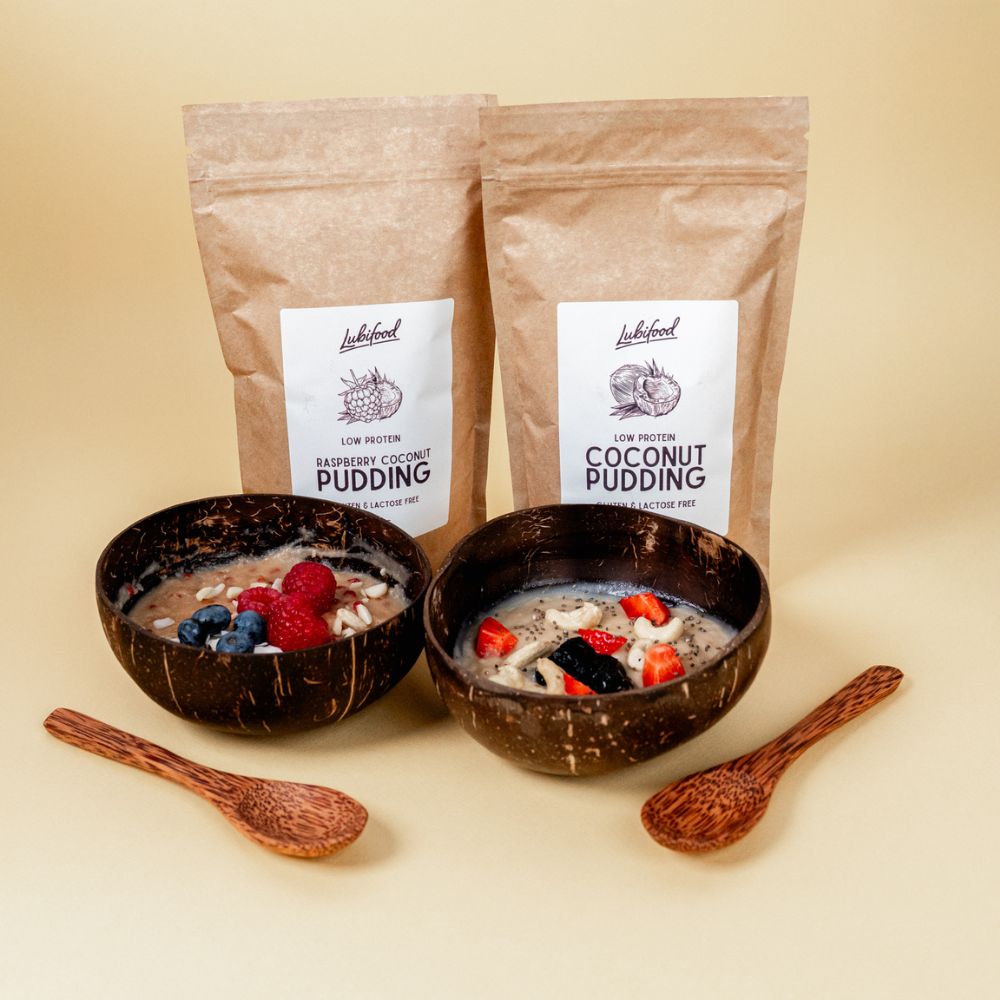 Grød med mango/kokos