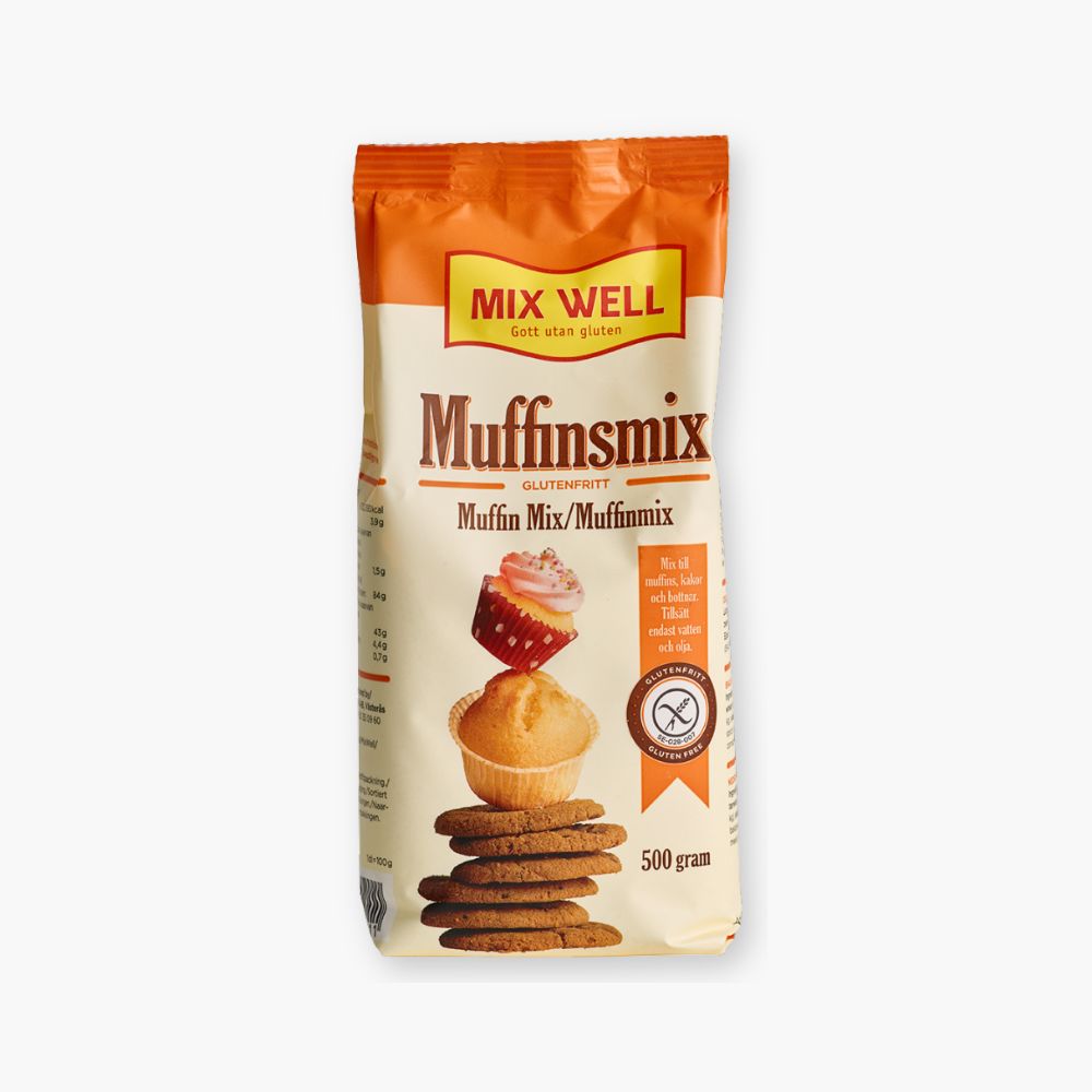 Glutenfri muffinmix fra Mixwell