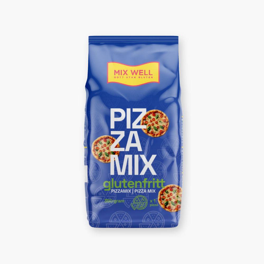 Glutenfri pizzamel fra Mixwell