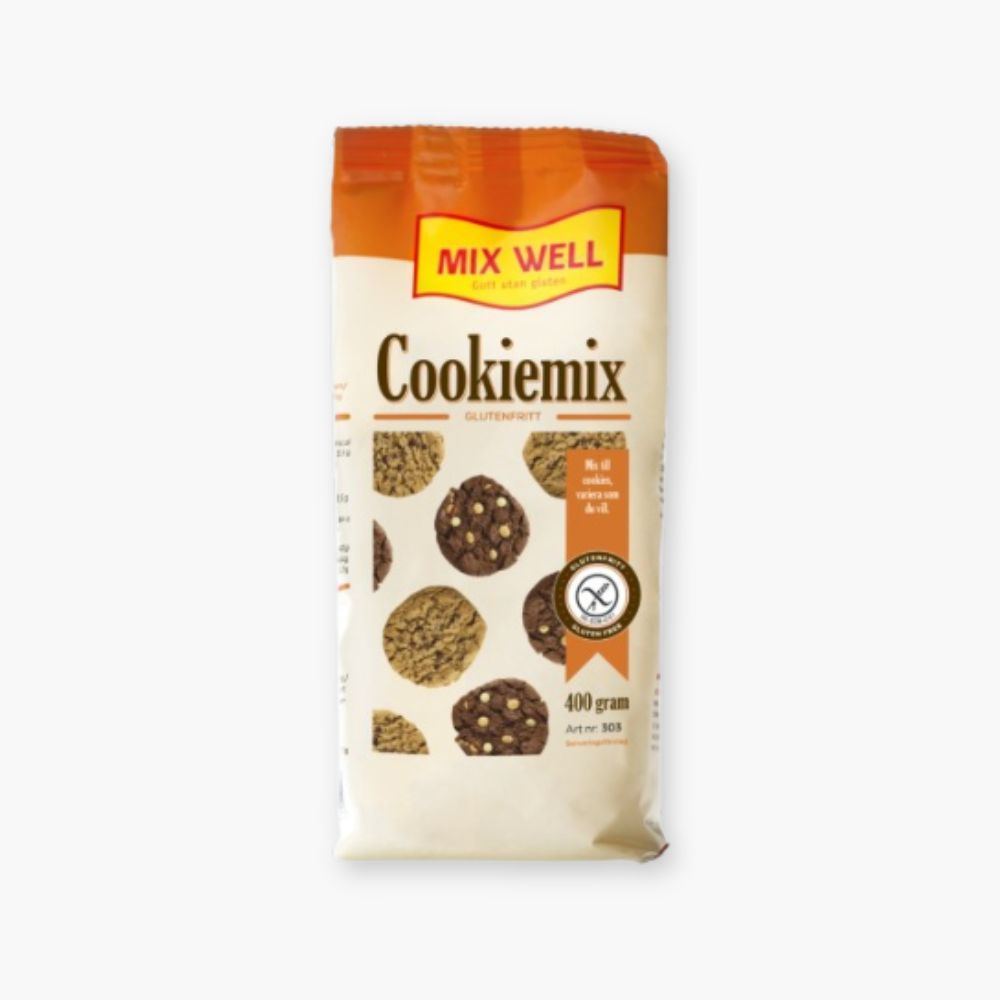 Glutenfri cookiemix fra Mixwell