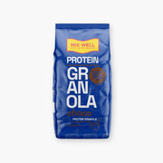 Glutenfri protein granola med chokolade fra Mixwell