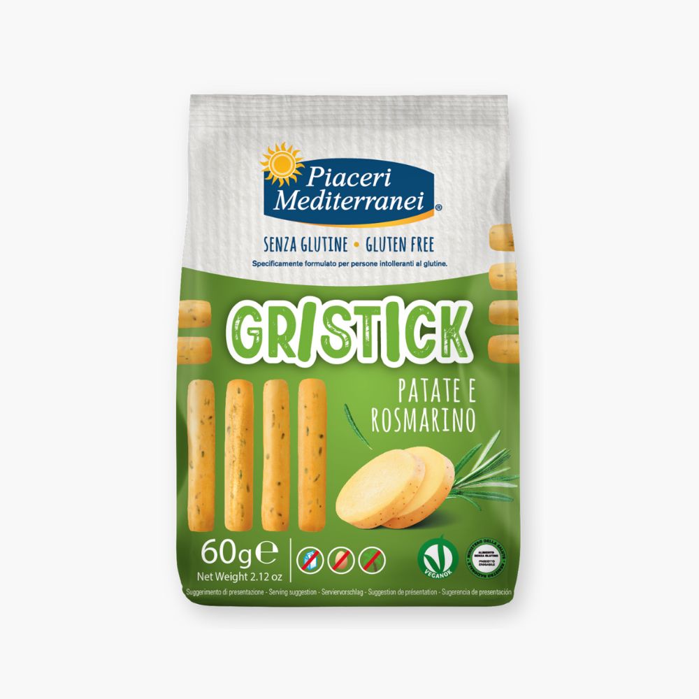 Glutenfrie minibrødstænger med kartoffel- og rosmarinsmag