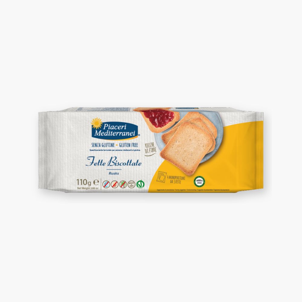 Glutenfrie fette biscottate - sprøde italienske brødskiver
