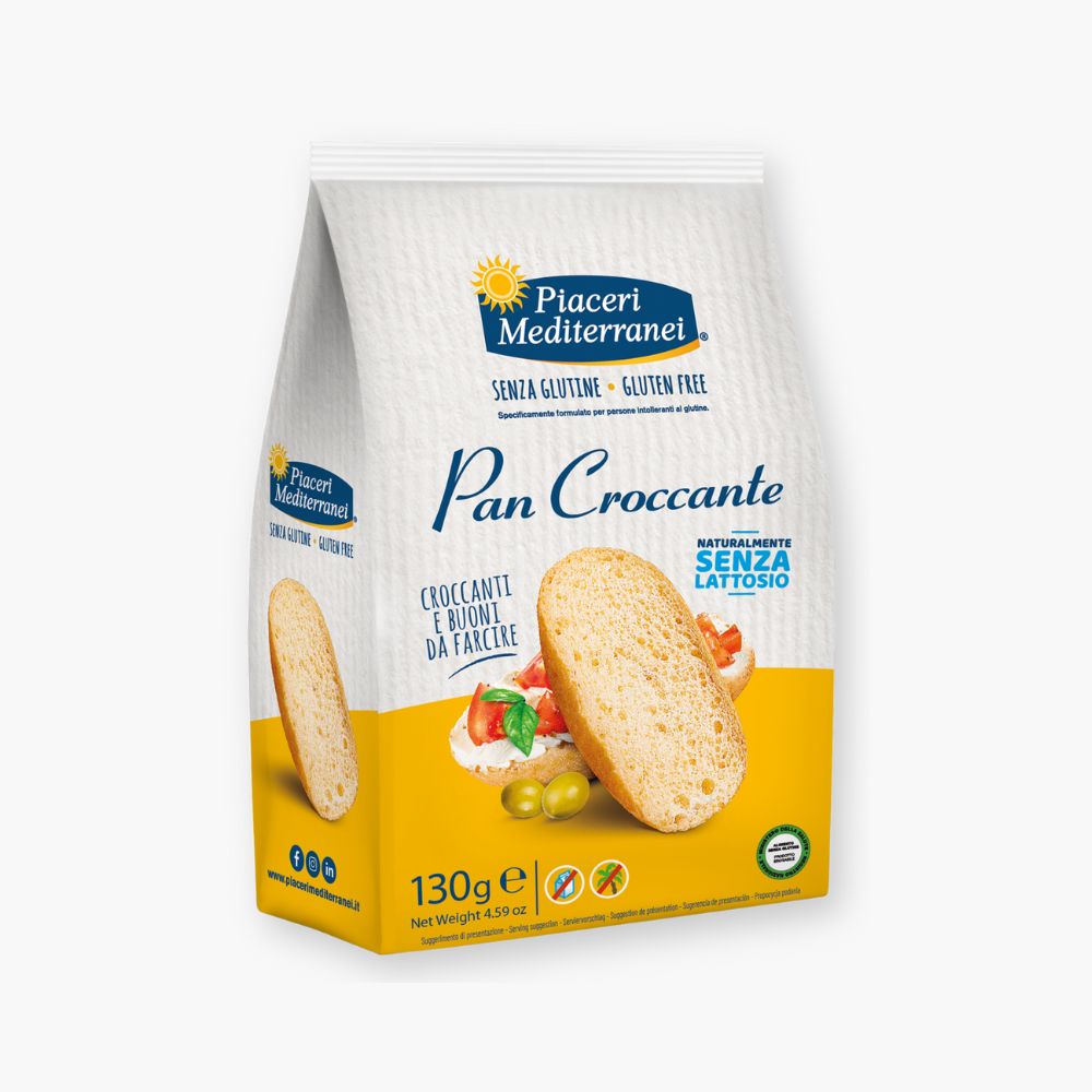 Glutenfrie tvebakker fra Piaceri Mediterranei