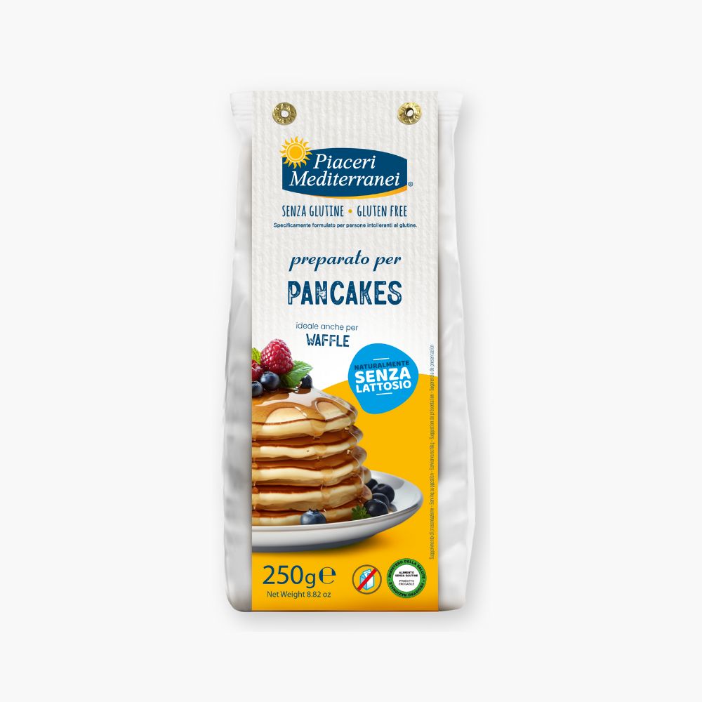 Glutenfri pandekagemix fra Piaceri Mediterranei