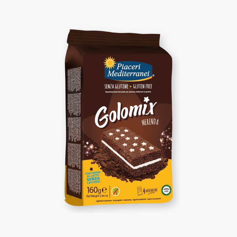 Golomix Merenda – kakaokage med mælkecreme (uden laktose)