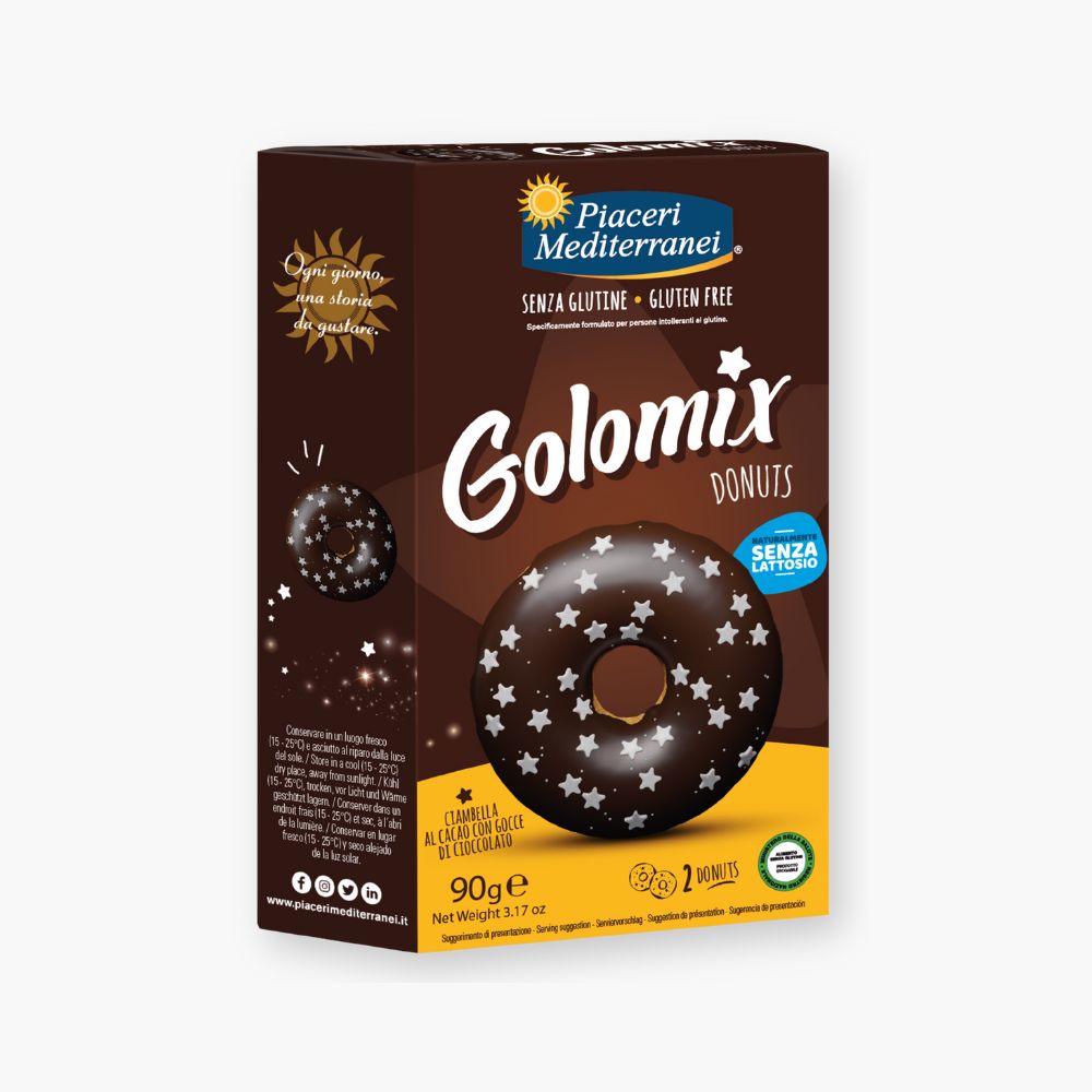 Gluten- og laktosefri donuts med stjernekrymmel