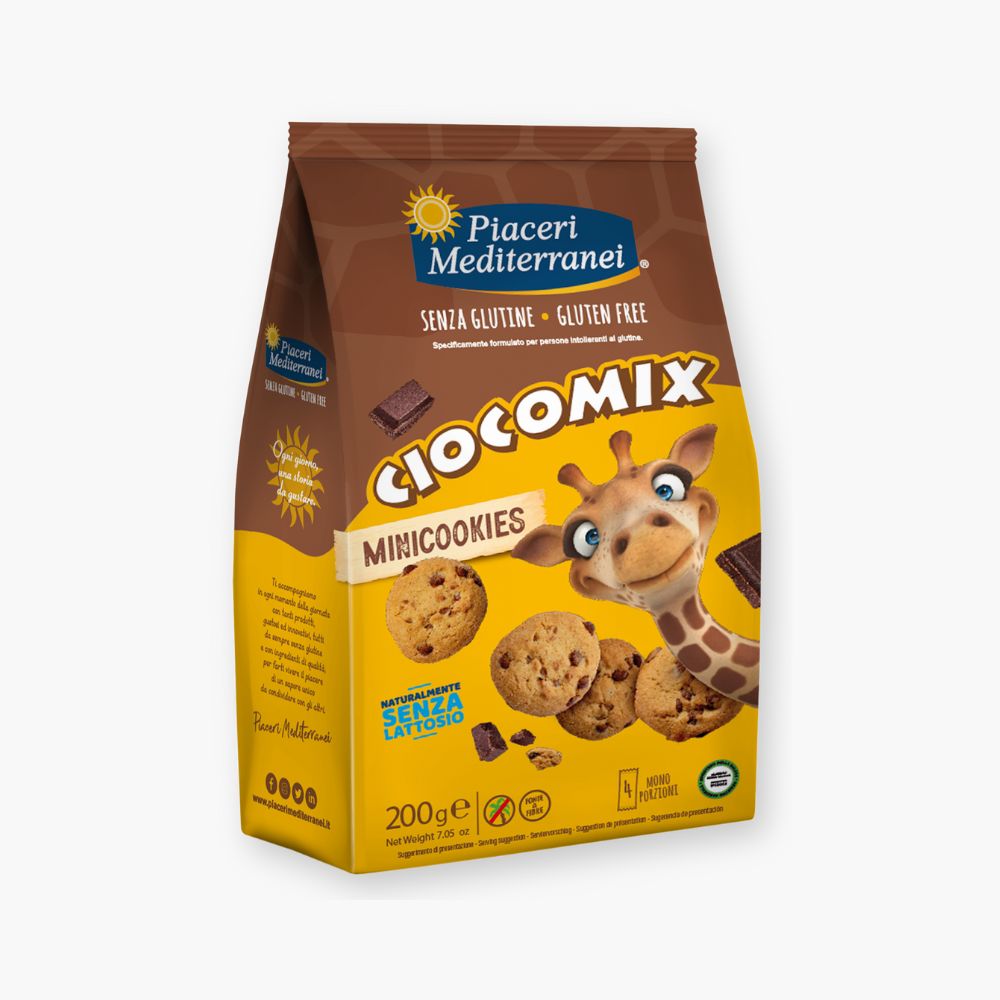 Glutenfri minicookies fra Piaceri Mediterranei