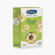 Glutenfri donuts med pistacie fra Piaceri Mediterranei