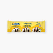 Glutenfri snackbar med hasselnøddecreme og hvid chokolade