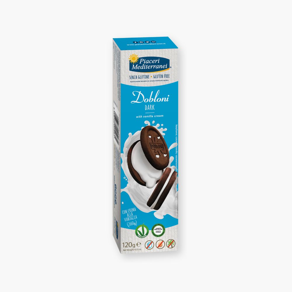 Glutenfri kakaokiks med vaniljecreme