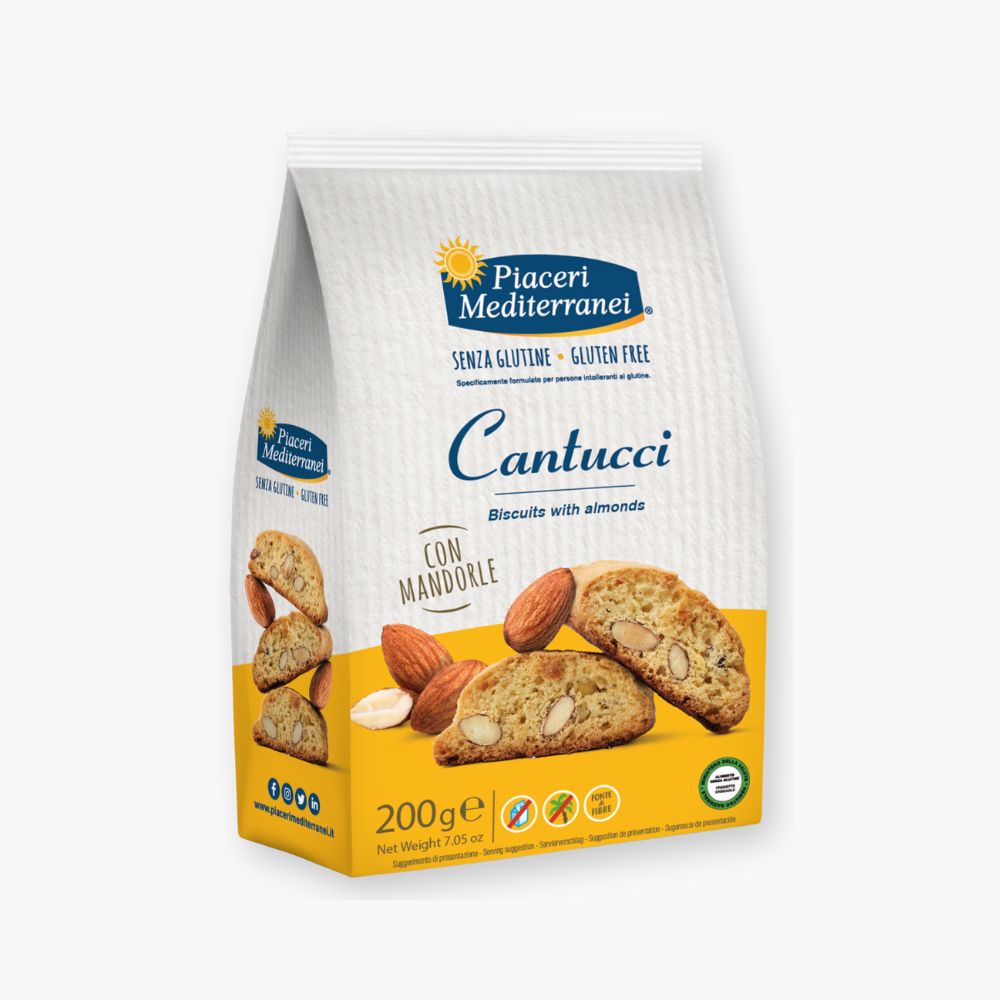 Glutenfri cantucci - den klassisk italienske mandelsmåkage