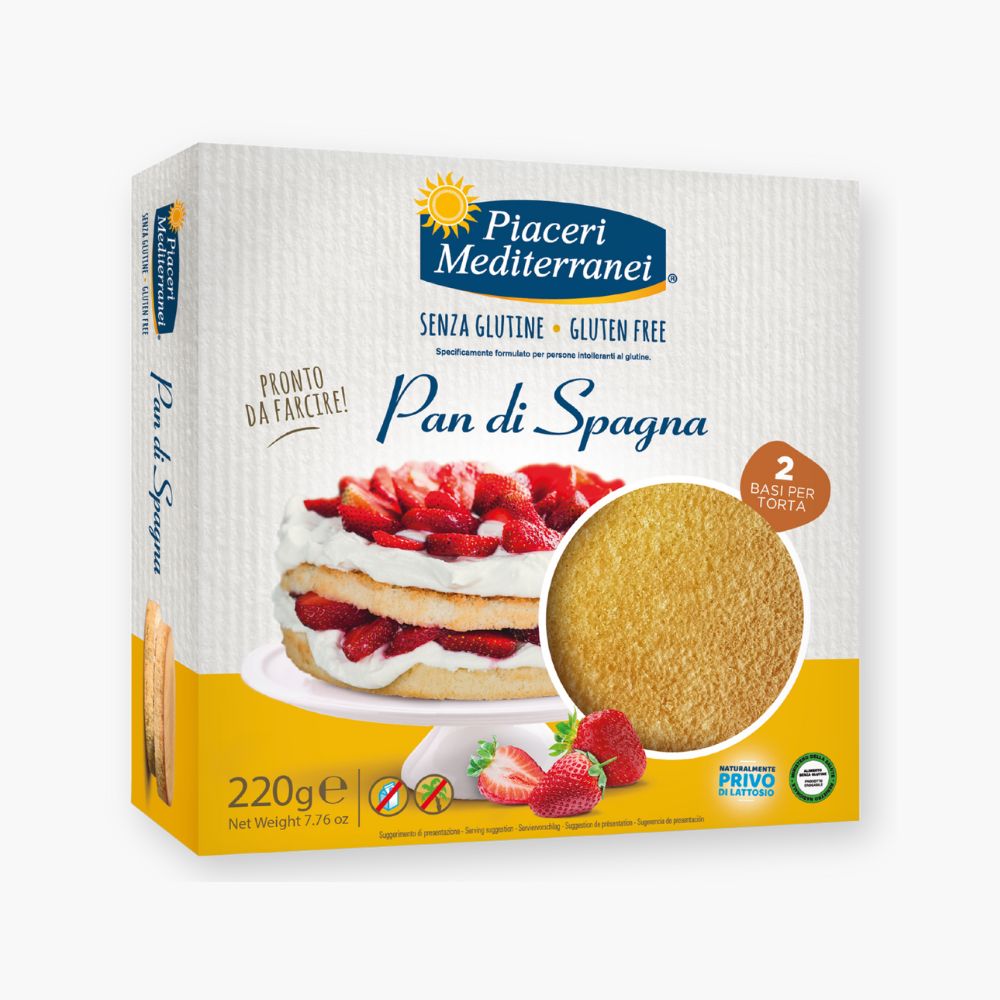 Glutenfri lagkagebunde fra Piaceri Mediterranei