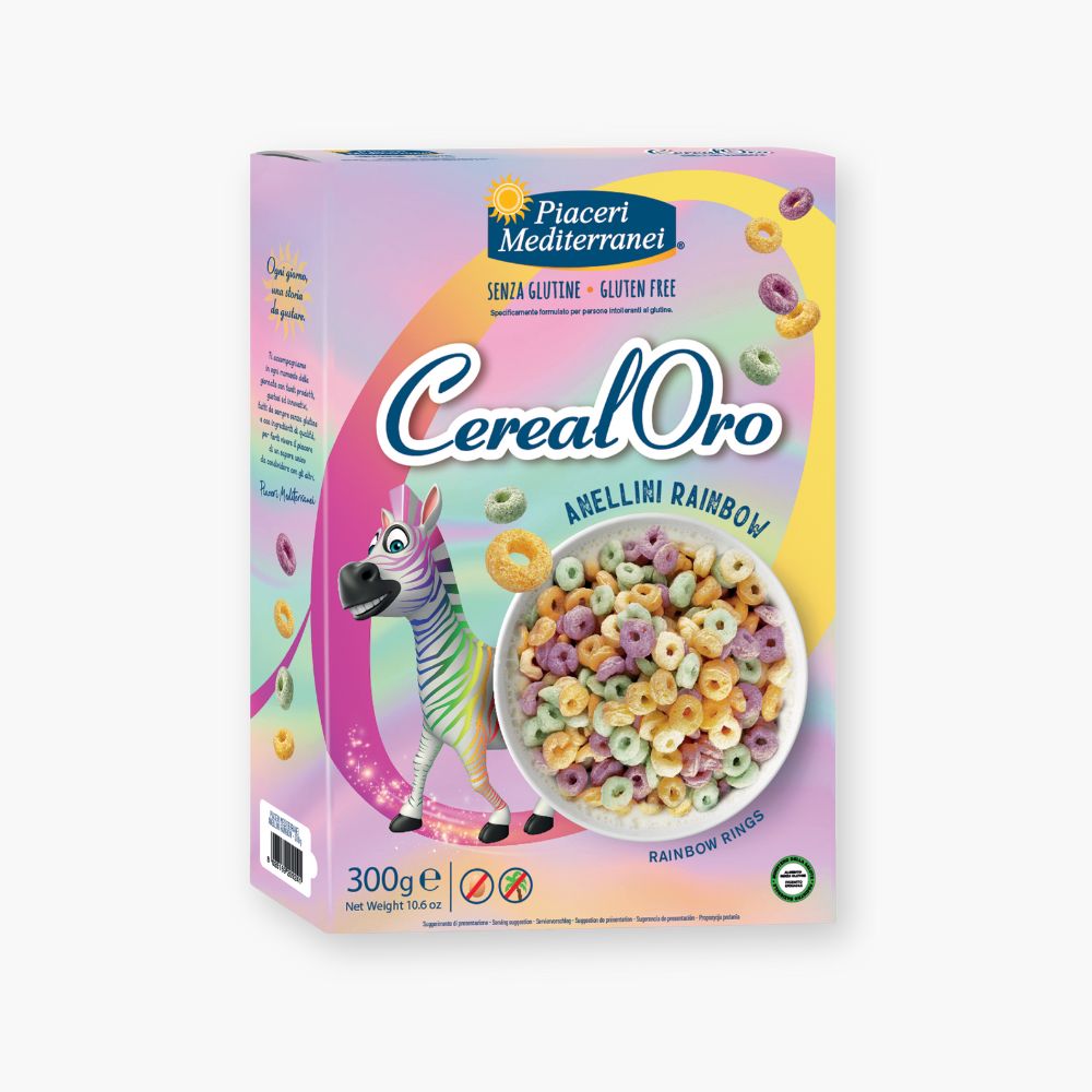 Glutenfri morgenmad - rainbow edition