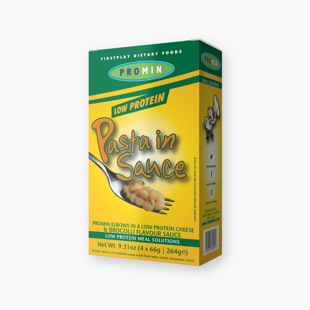 Pasta med ost/broccoli sauce - med mindre protein