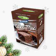 Chokoladekagemix med mindre protein