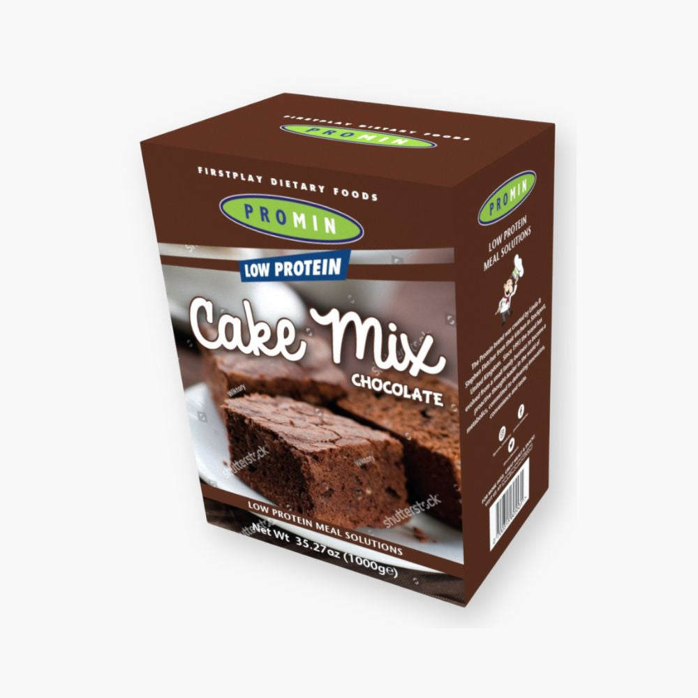 Chokoladekagemix med mindre protein