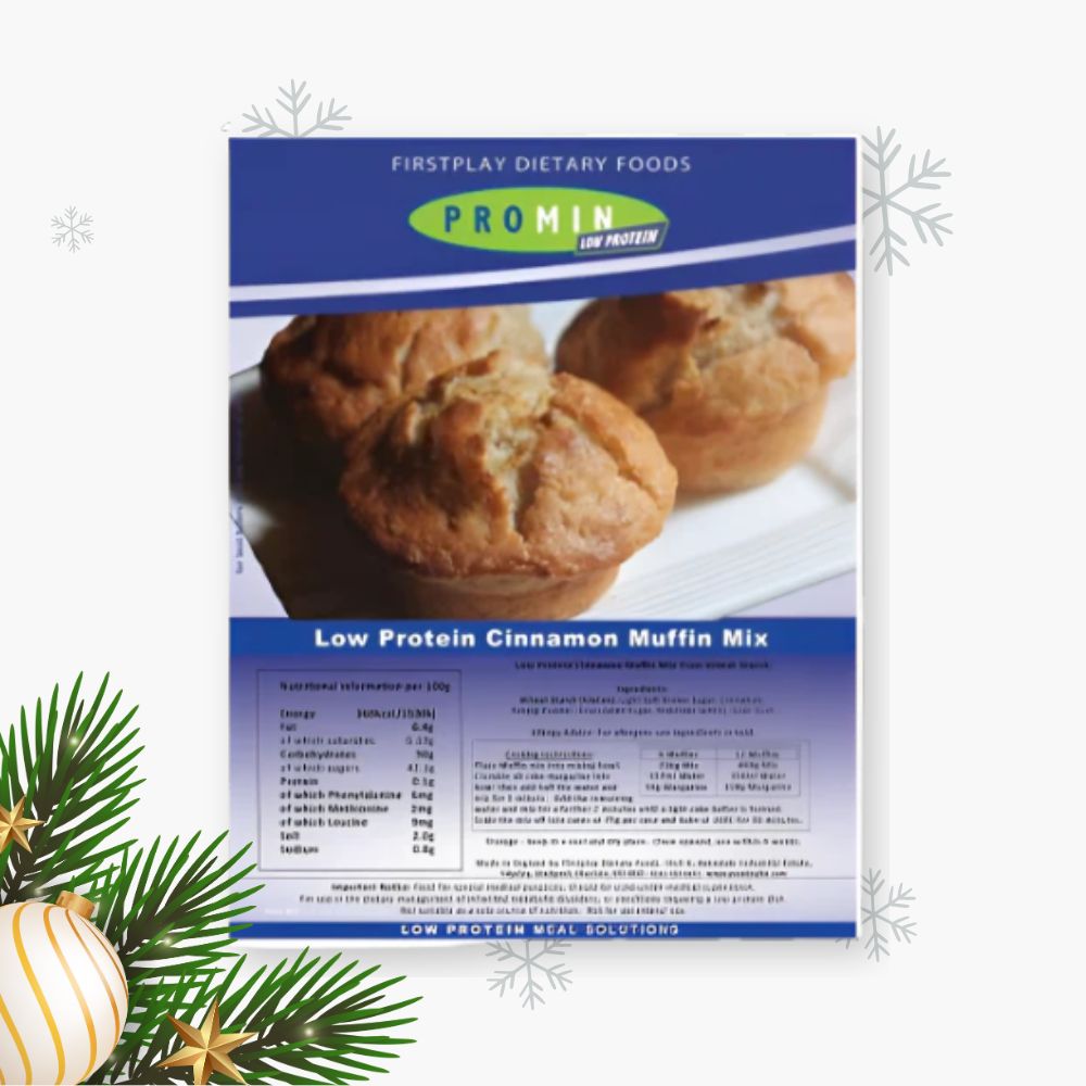 Kanelmuffin-mix med mindre protein