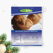 Kanelmuffin-mix med mindre protein