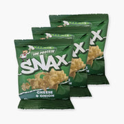 Snax (cheese & onion) med mindre protein - 3 stk.